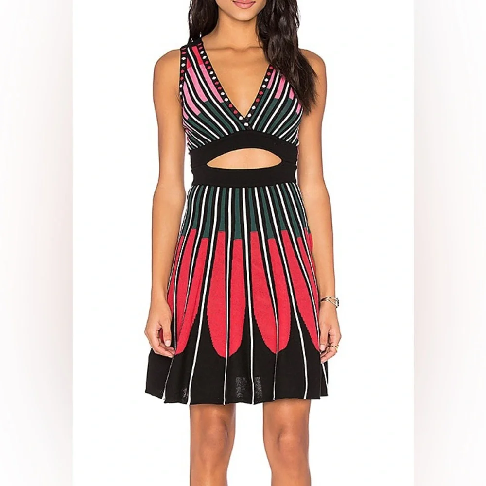 Missoni multicolor cut out dress - Picture 1 of 11